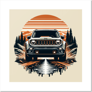 Jeep Renegade Posters and Art